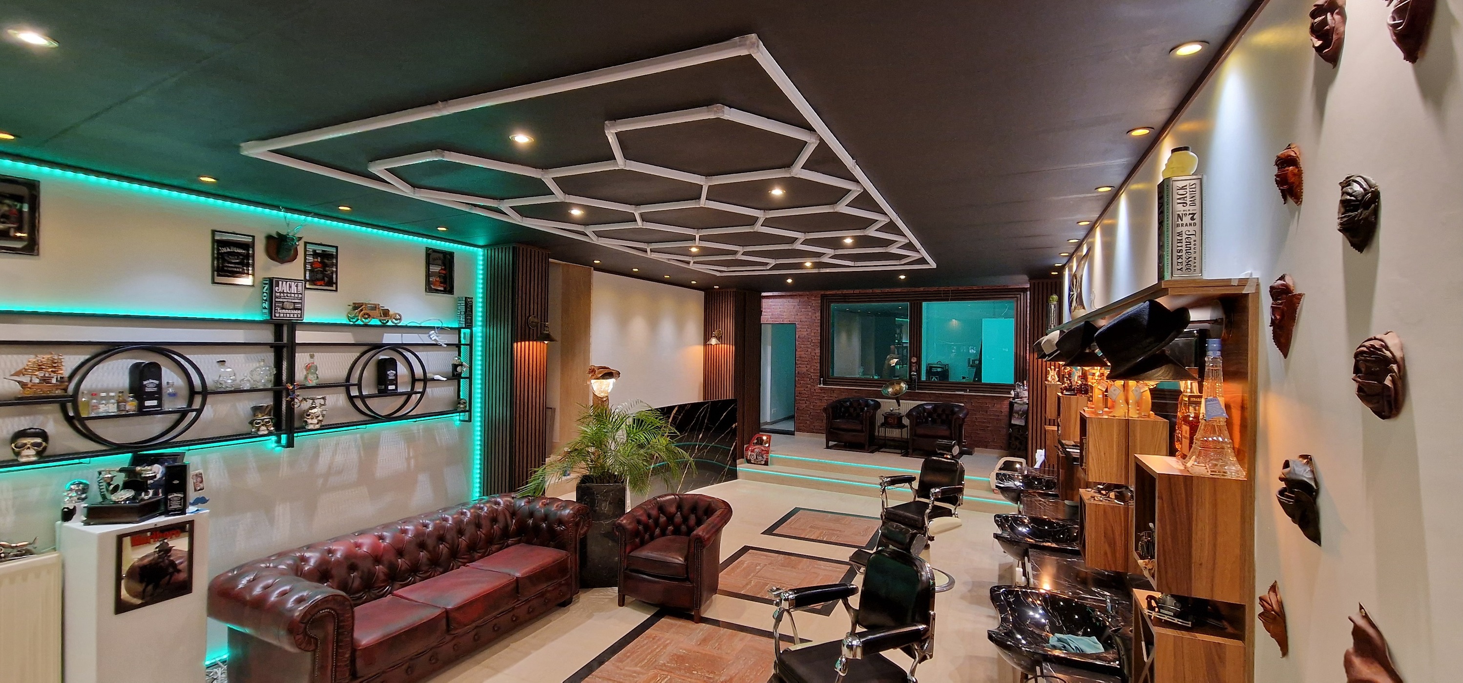 Intérieur du salon La Barbe De Papa